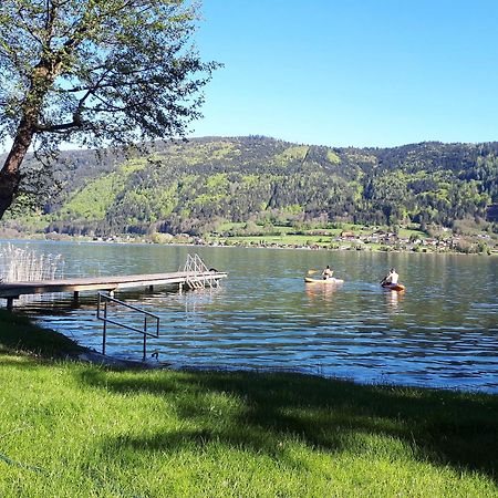 Maren Seeblick Appartement Haus Haensel&Gretel Direkt Am Ossiacher See Mit Hallenbad Stiegl 外观 照片