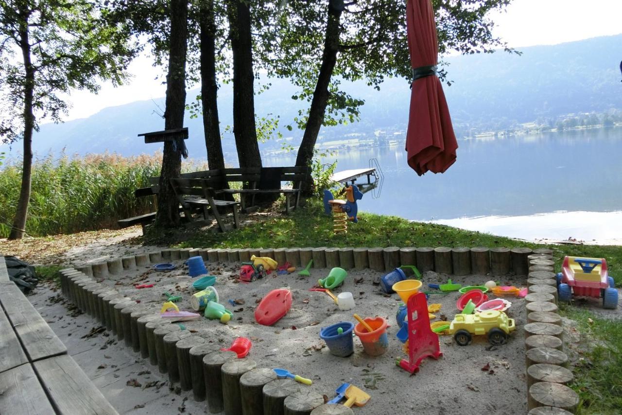 Maren Seeblick Appartement Haus Haensel&Gretel Direkt Am Ossiacher See Mit Hallenbad Stiegl 外观 照片