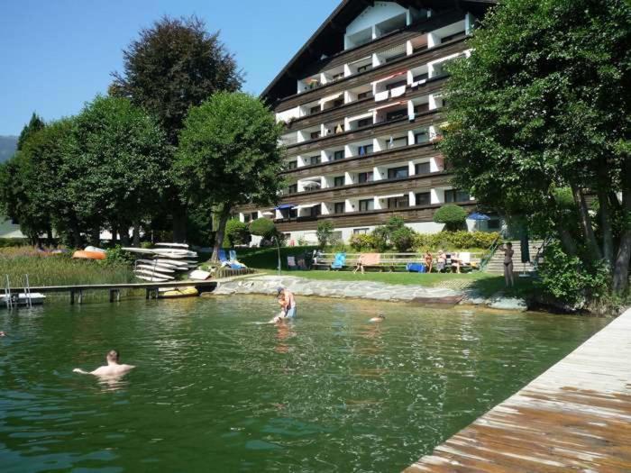 Maren Seeblick Appartement Haus Haensel&Gretel Direkt Am Ossiacher See Mit Hallenbad Stiegl 外观 照片