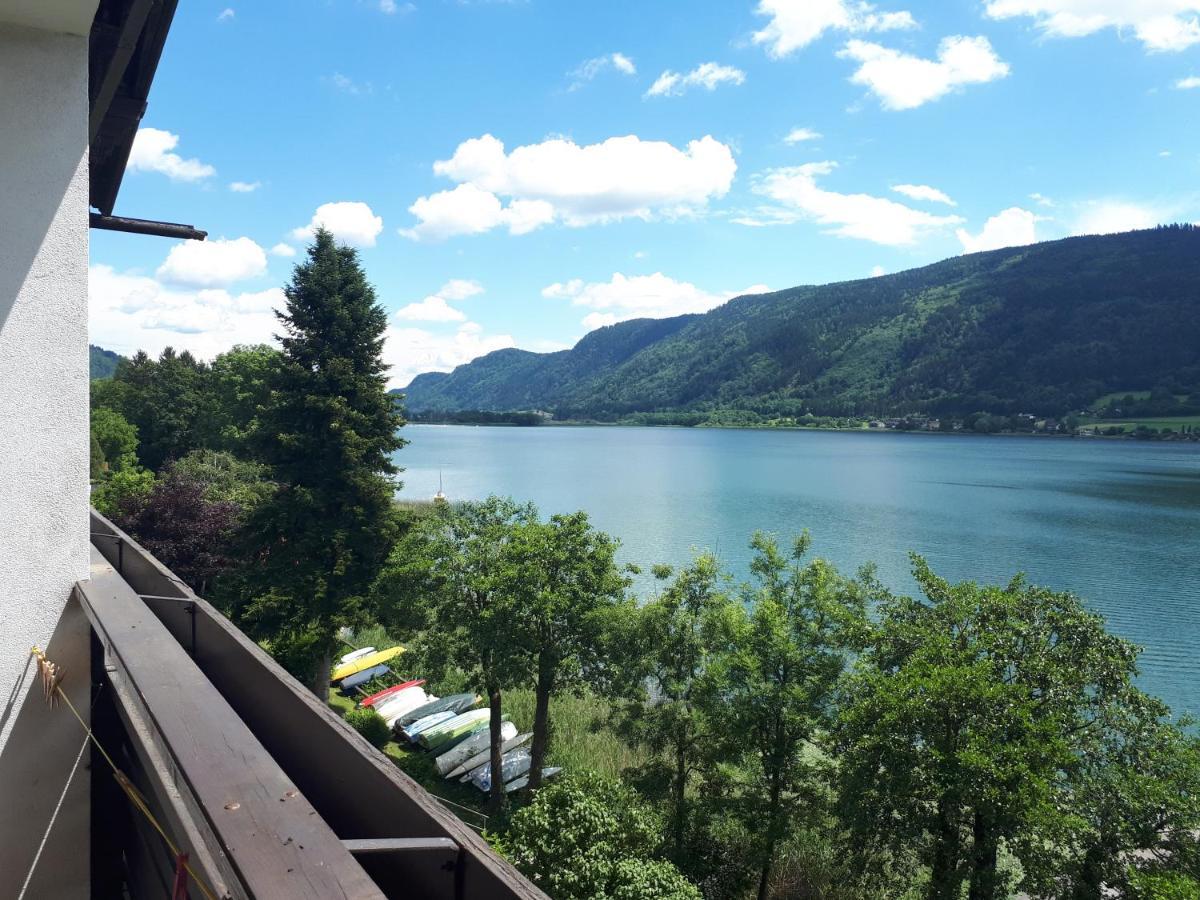 Maren Seeblick Appartement Haus Haensel&Gretel Direkt Am Ossiacher See Mit Hallenbad Stiegl 外观 照片