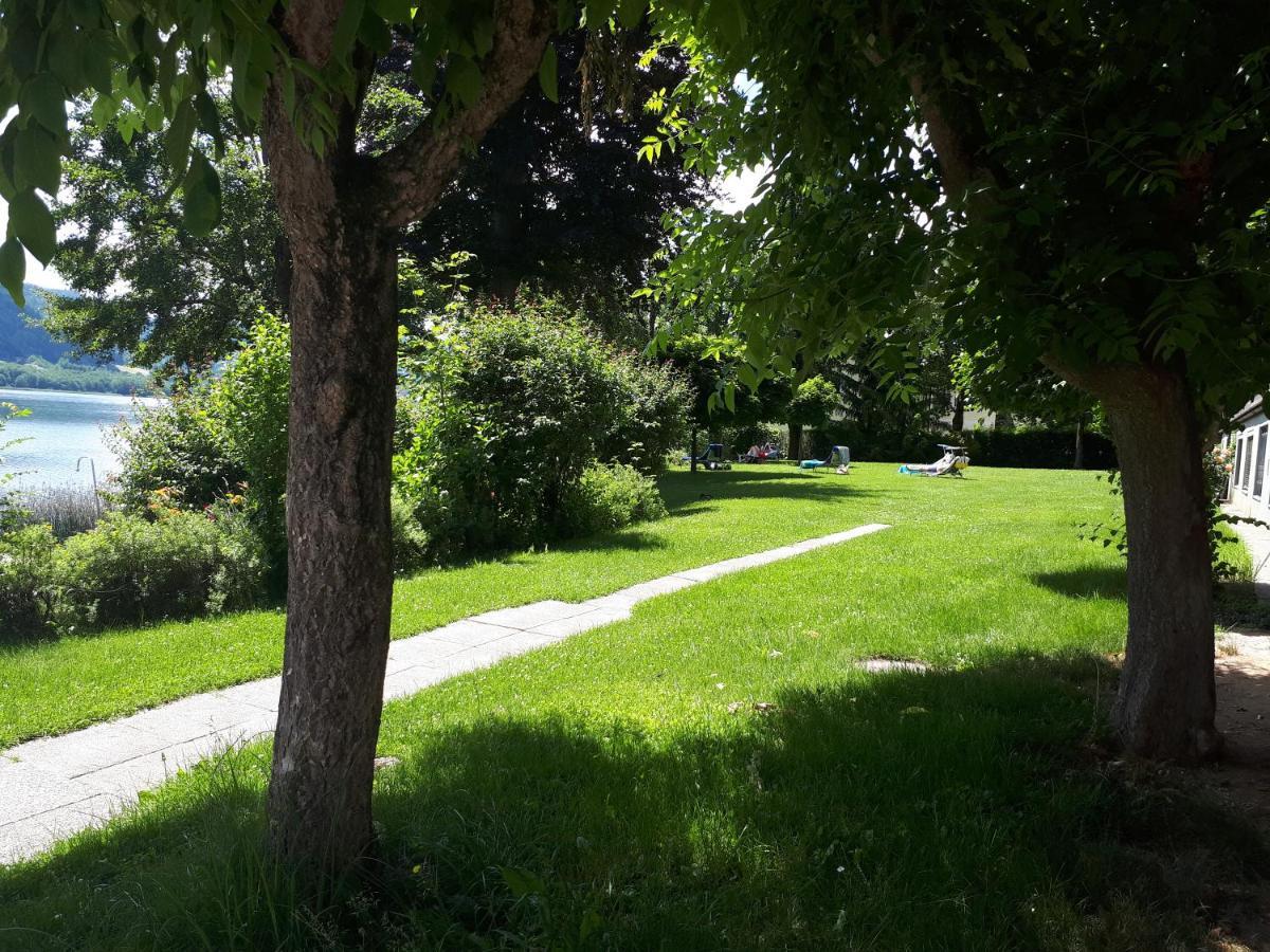 Maren Seeblick Appartement Haus Haensel&Gretel Direkt Am Ossiacher See Mit Hallenbad Stiegl 外观 照片