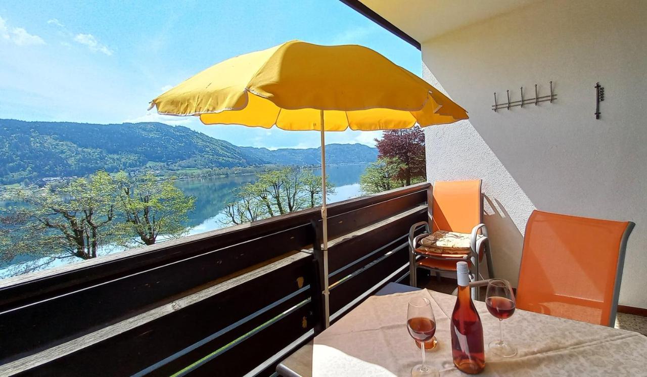 Maren Seeblick Appartement Haus Haensel&Gretel Direkt Am Ossiacher See Mit Hallenbad Stiegl 外观 照片