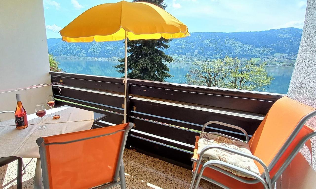 Maren Seeblick Appartement Haus Haensel&Gretel Direkt Am Ossiacher See Mit Hallenbad Stiegl 外观 照片