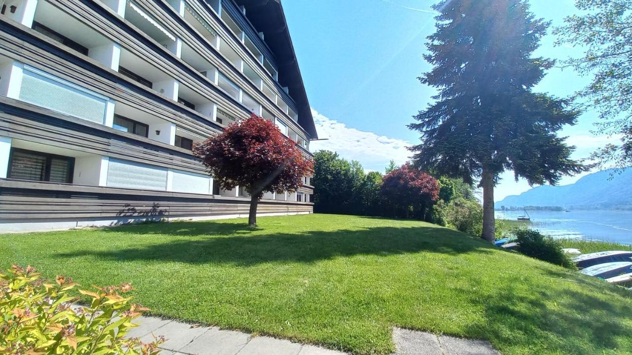 Maren Seeblick Appartement Haus Haensel&Gretel Direkt Am Ossiacher See Mit Hallenbad Stiegl 外观 照片