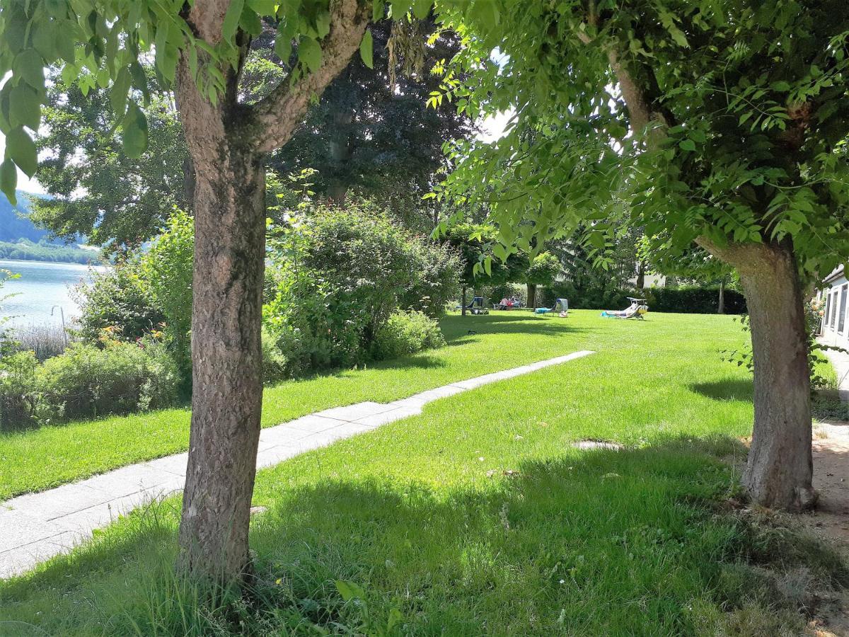 Maren Seeblick Appartement Haus Haensel&Gretel Direkt Am Ossiacher See Mit Hallenbad Stiegl 外观 照片