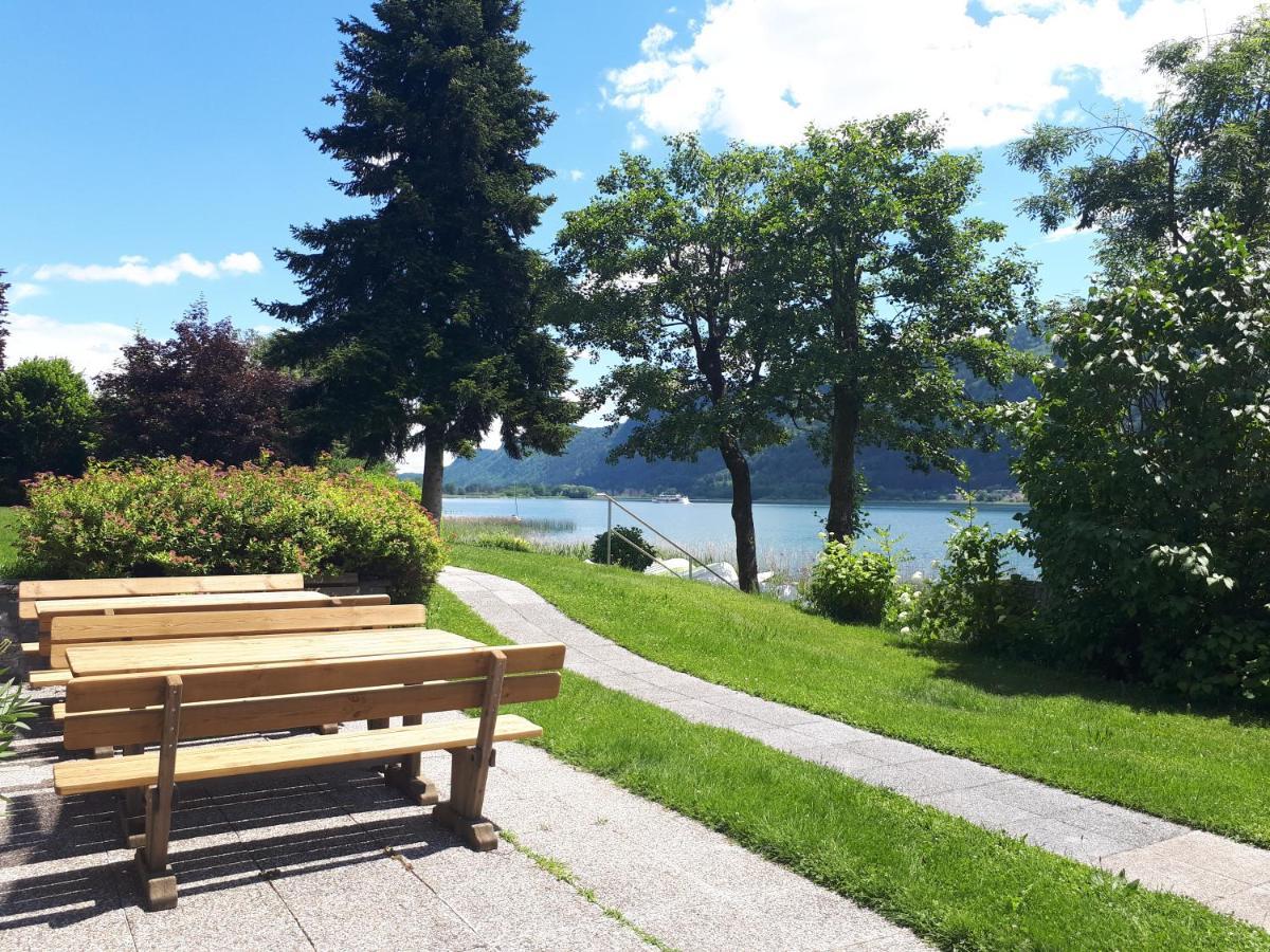 Maren Seeblick Appartement Haus Haensel&Gretel Direkt Am Ossiacher See Mit Hallenbad Stiegl 外观 照片